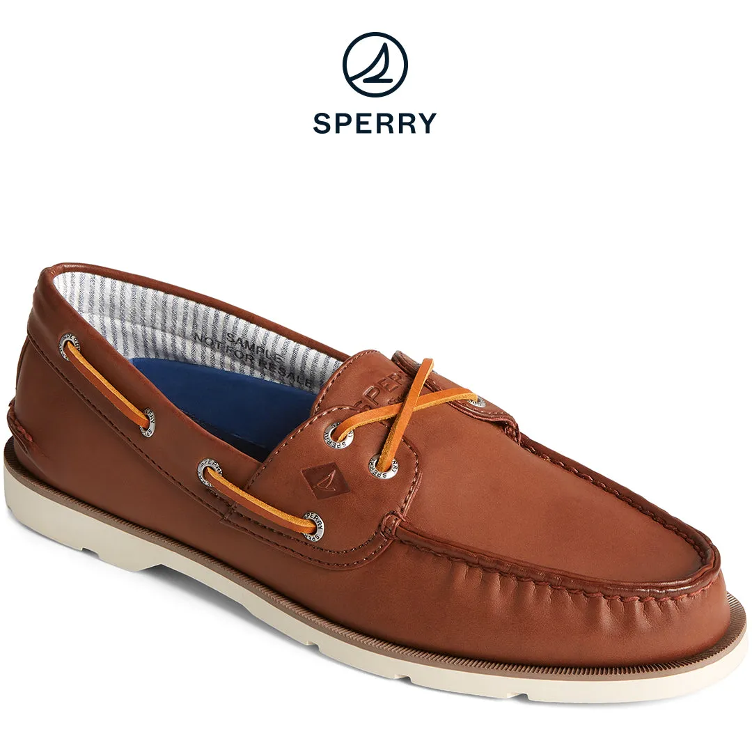 Men's Leeward Boat Shoe Tan (STS24104)