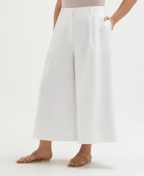 Plus Size Wide Culotte Pant