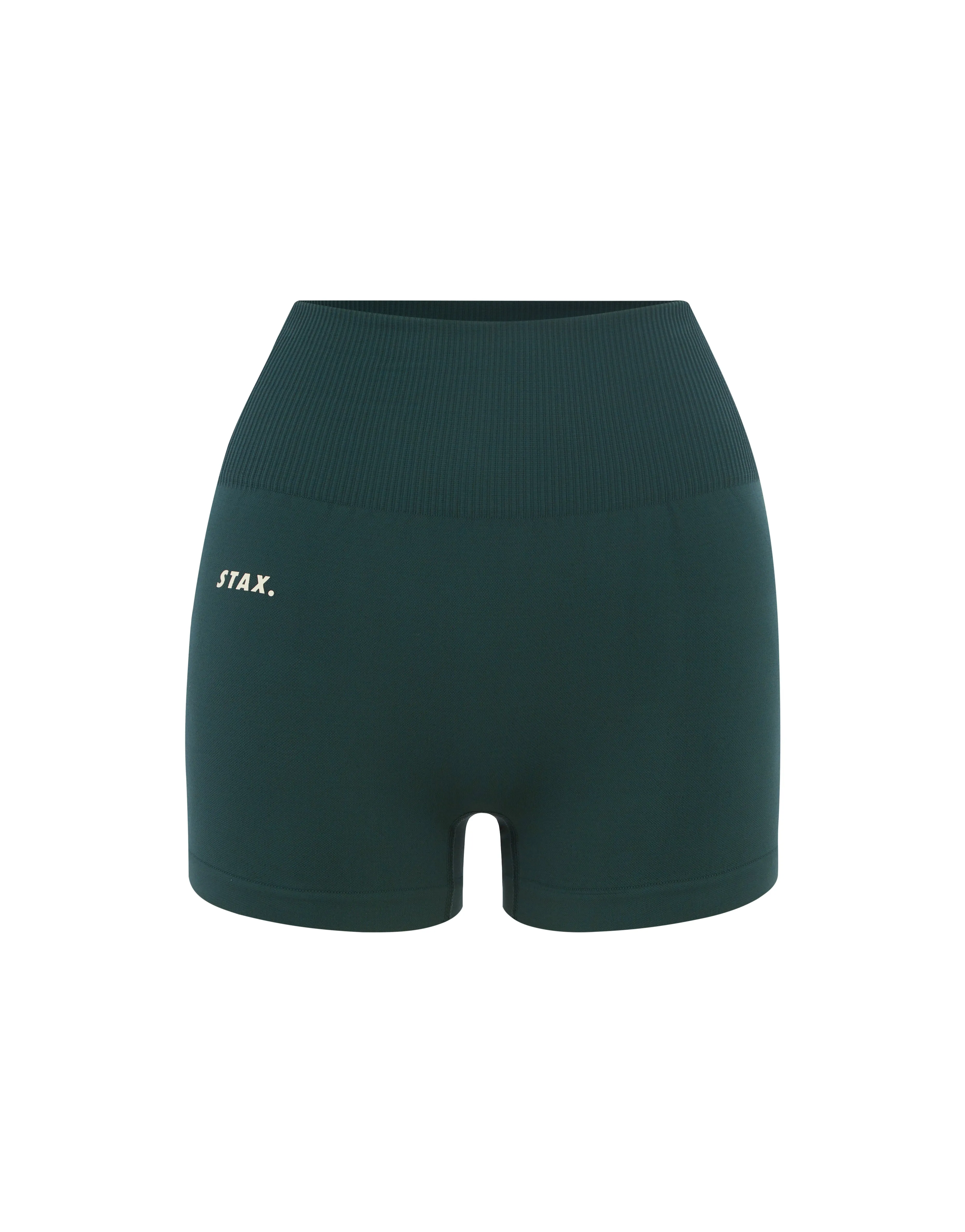 Premium Seamless Favourites Mini Bike Shorts - Pine