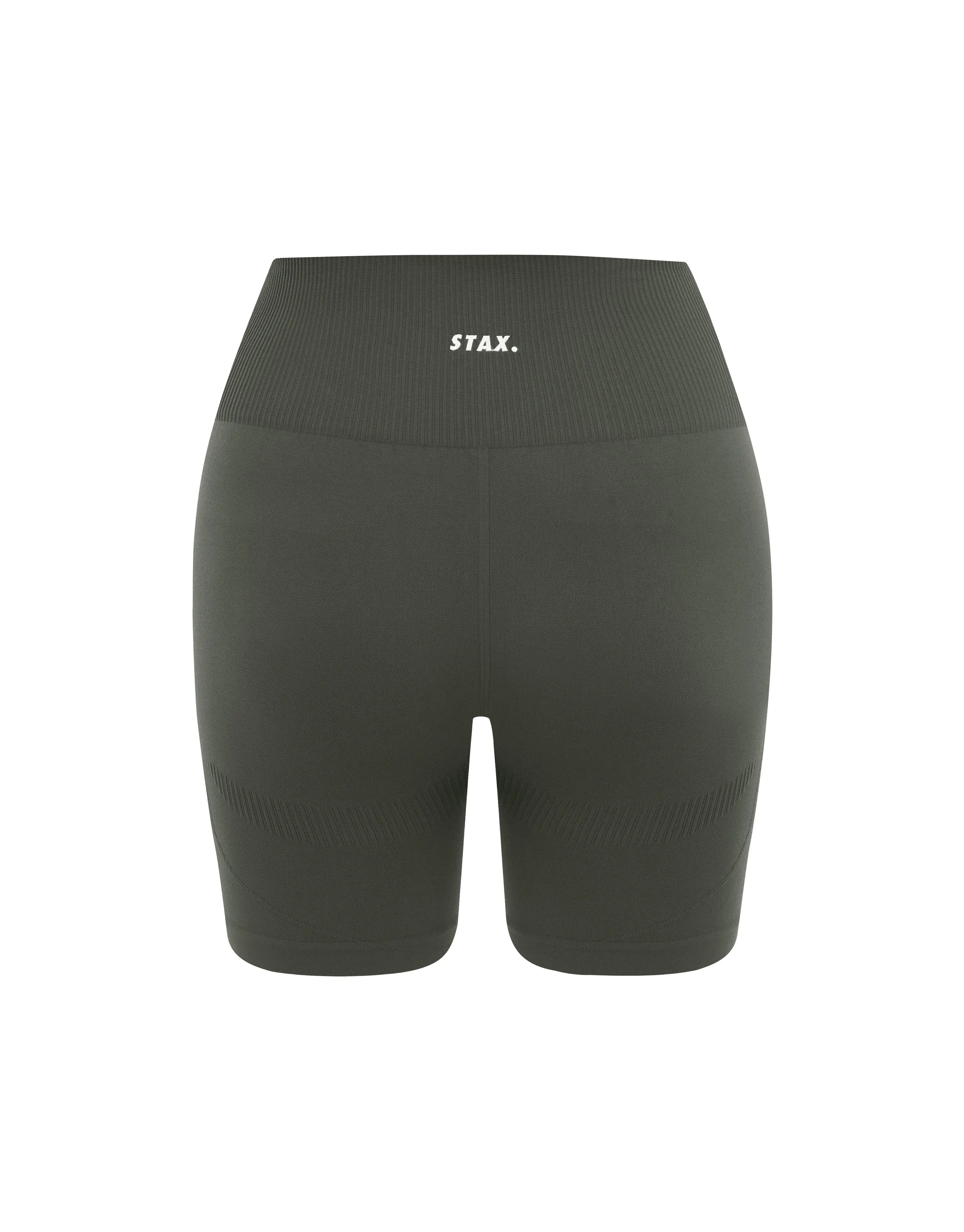 Premium Seamless Midi Bike Shorts - Dovetail