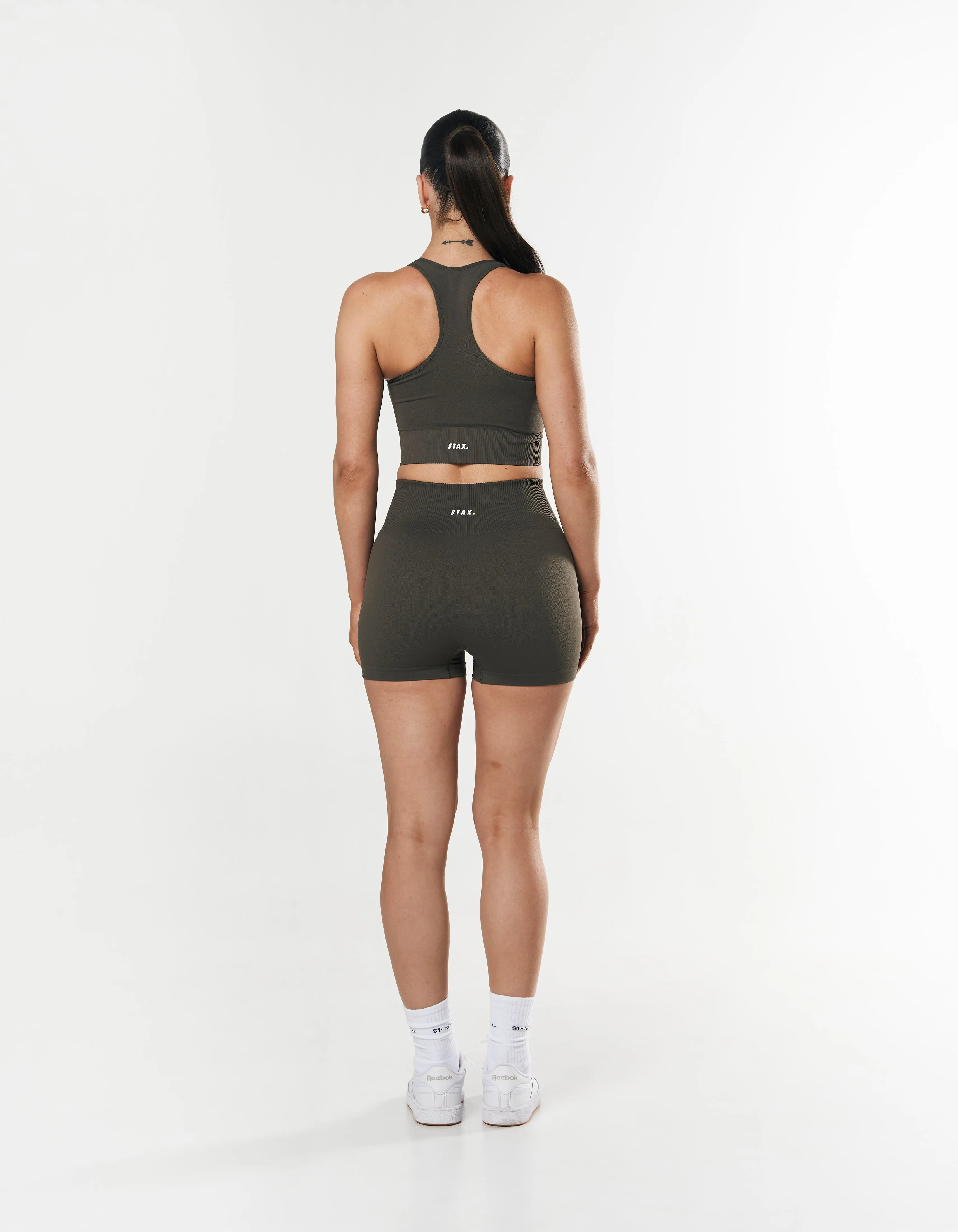 Premium Seamless Mini Bike Shorts - Dovetail