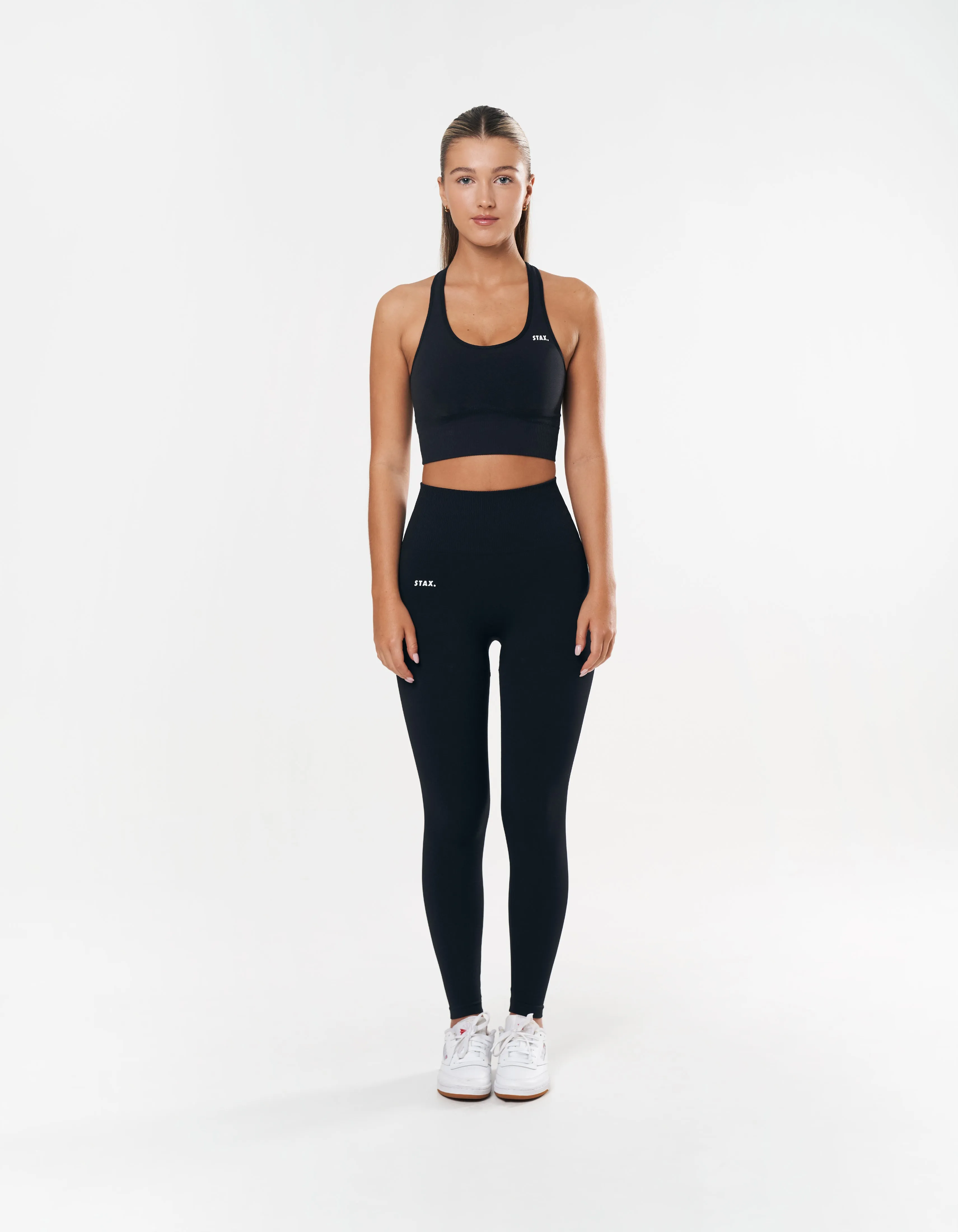 Premium Seamless Racer Crop - Astro