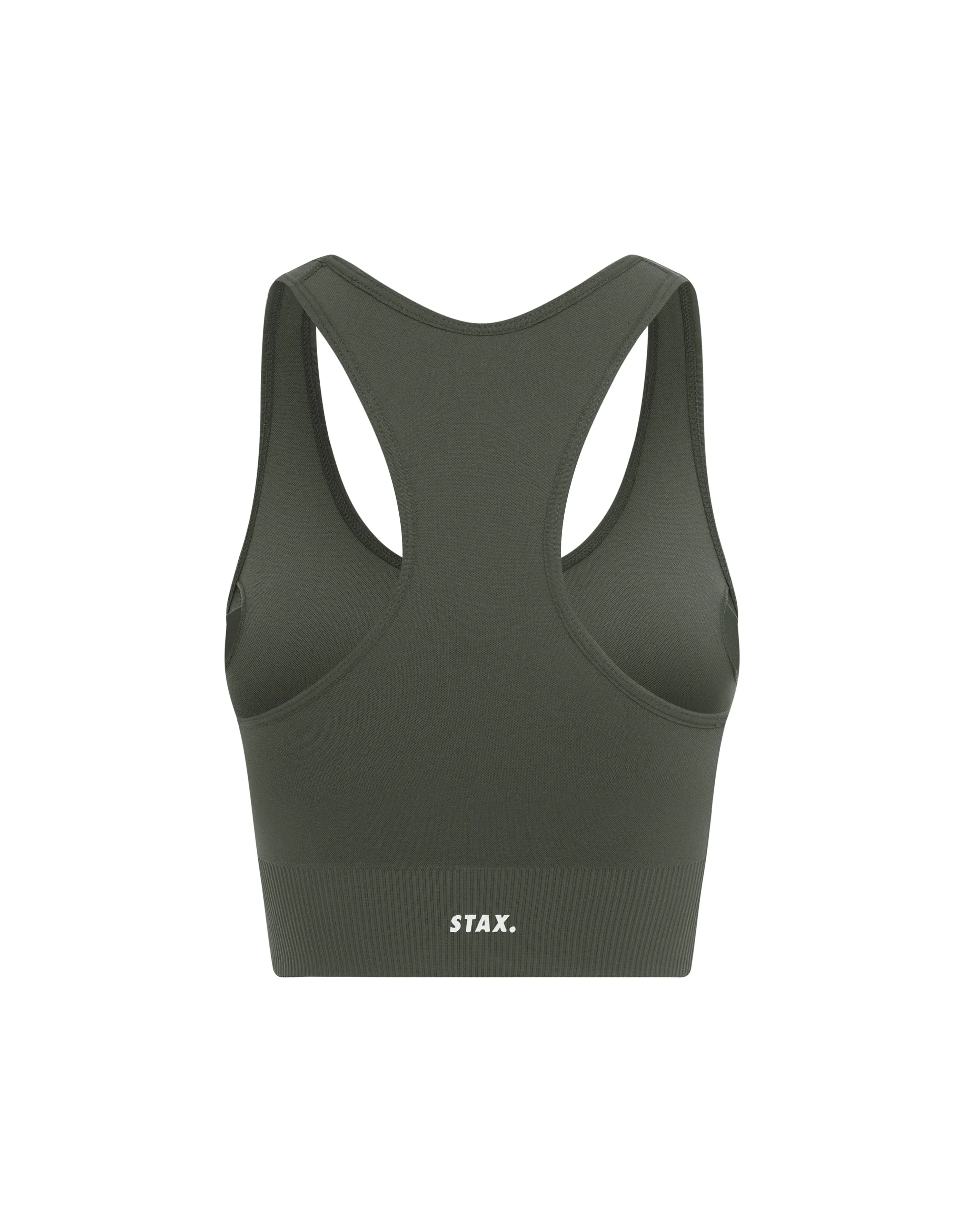 Premium Seamless Racer Crop - Dovetail