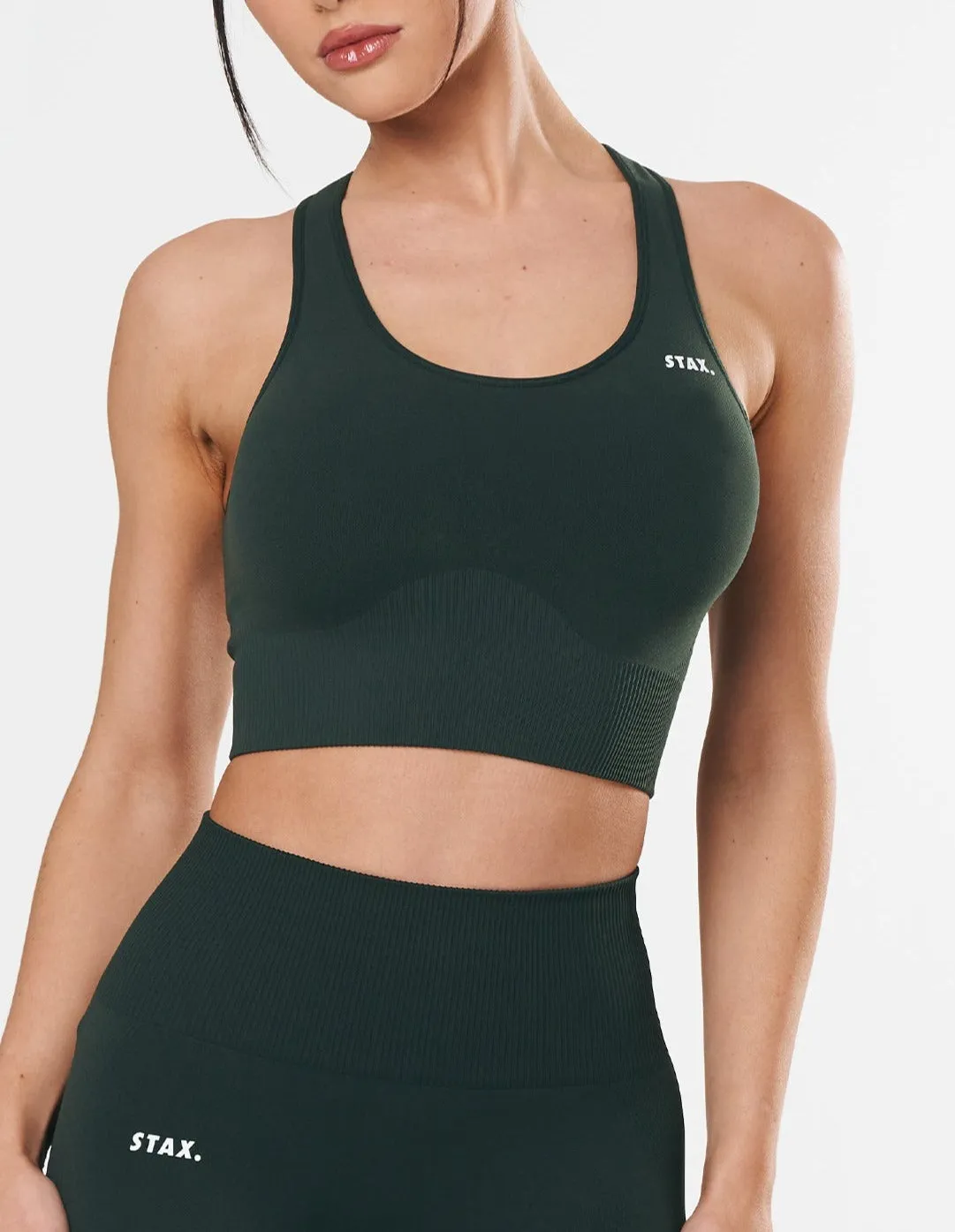 Premium Seamless Racer Crop - Porsche