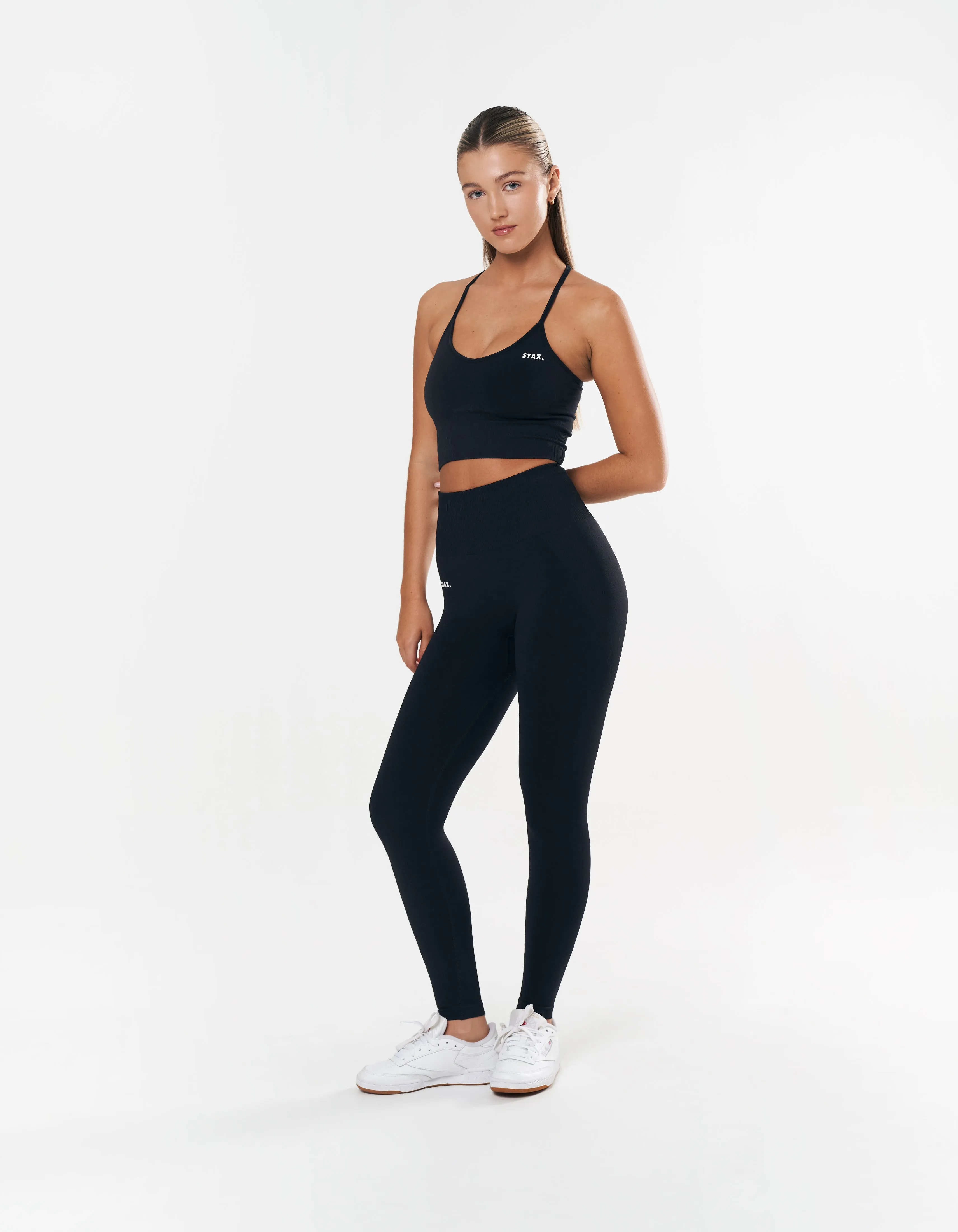 Premium Seamless Strappy Crop - Astro