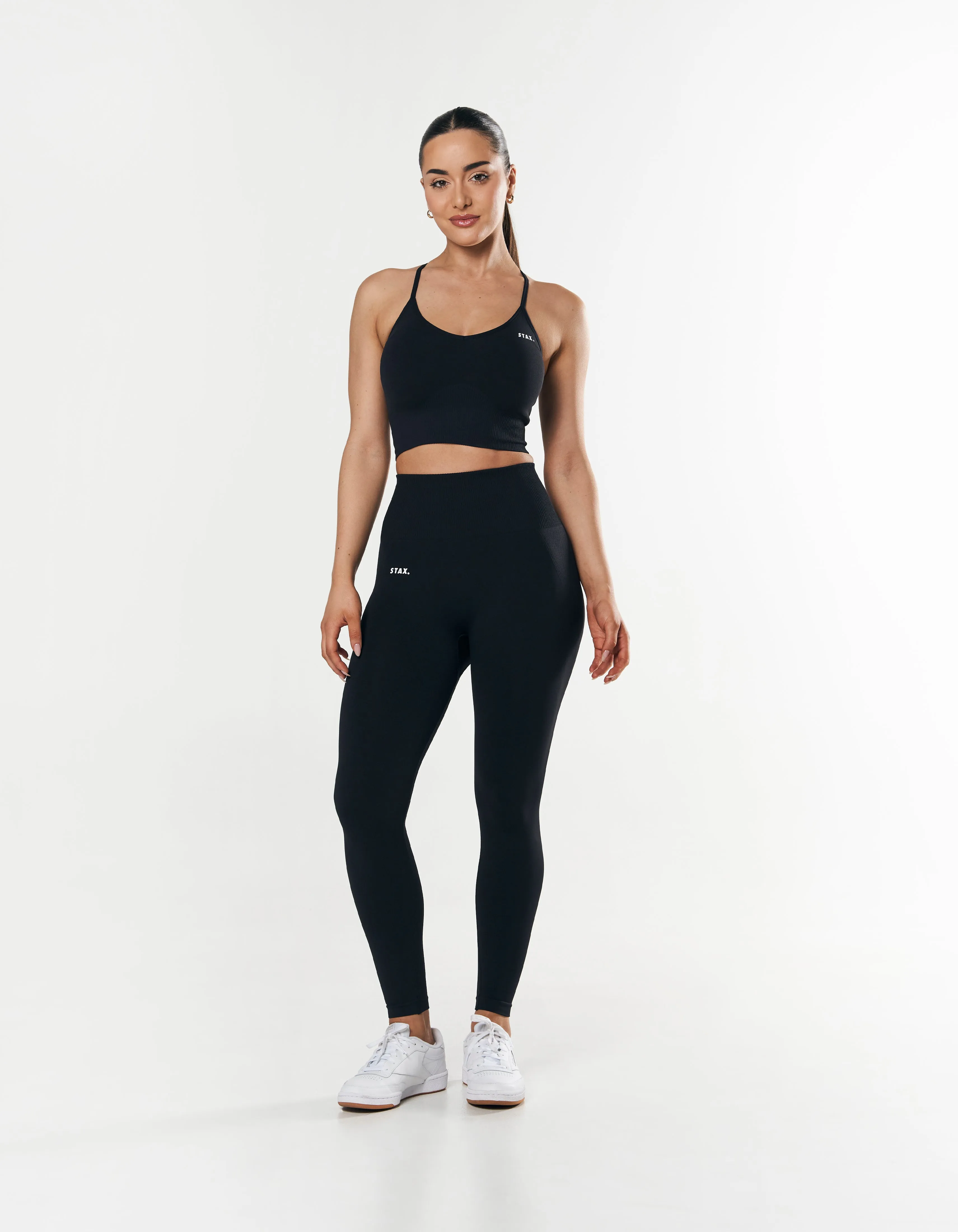 Premium Seamless Strappy Crop - Astro