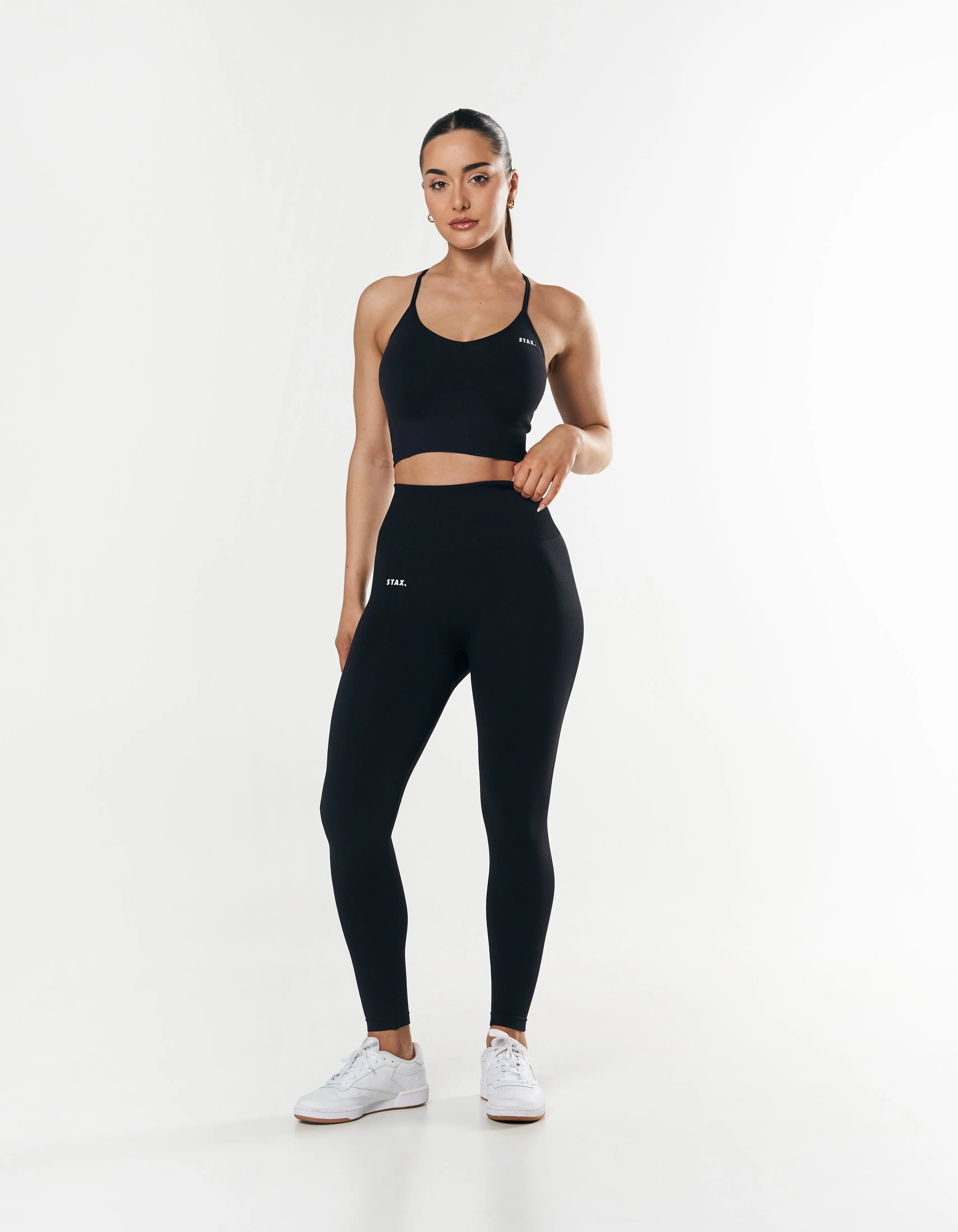 Premium Seamless Strappy Crop - Astro