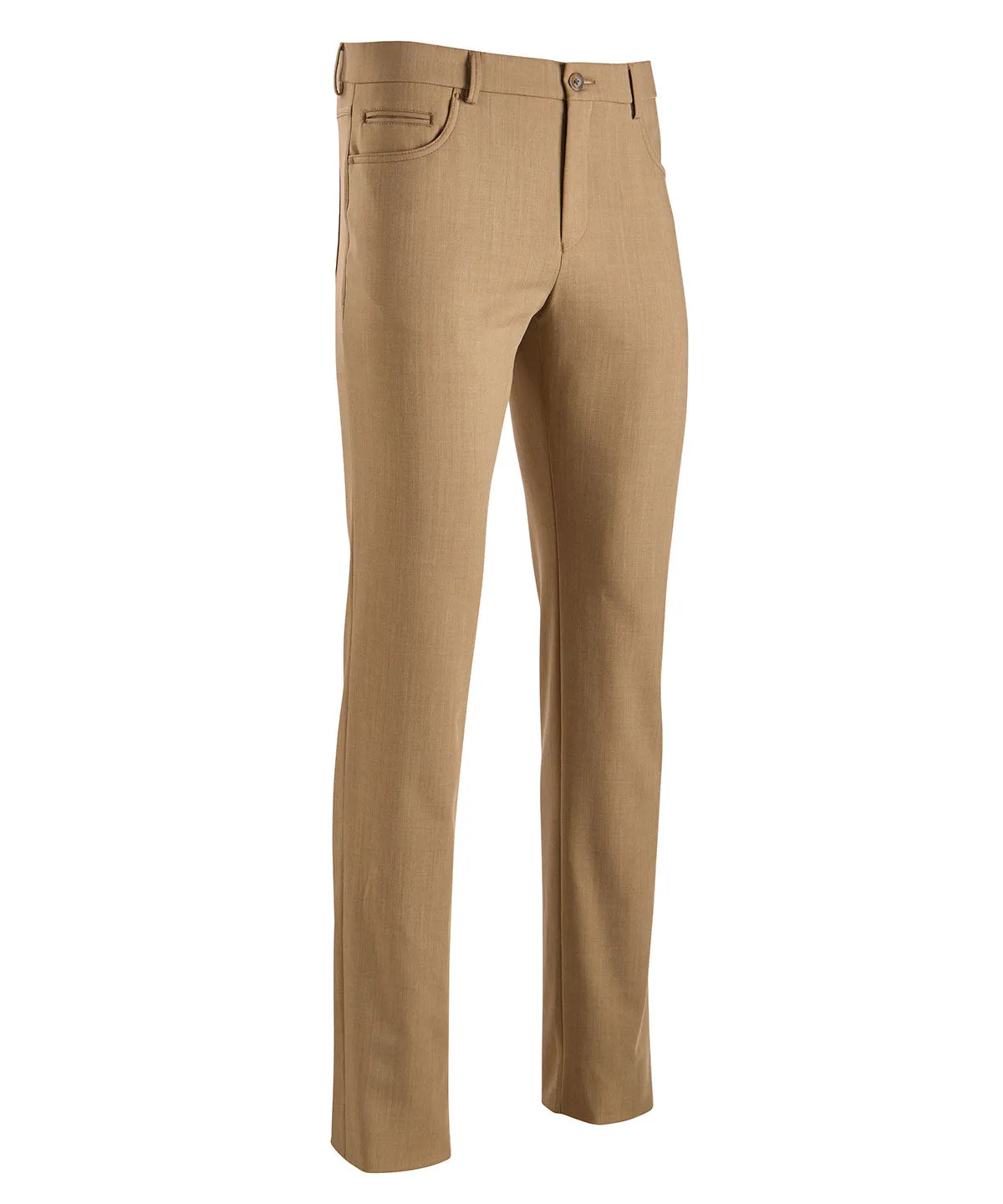 Signature Bi-Stretch Serge Wool 5-Pocket Pants