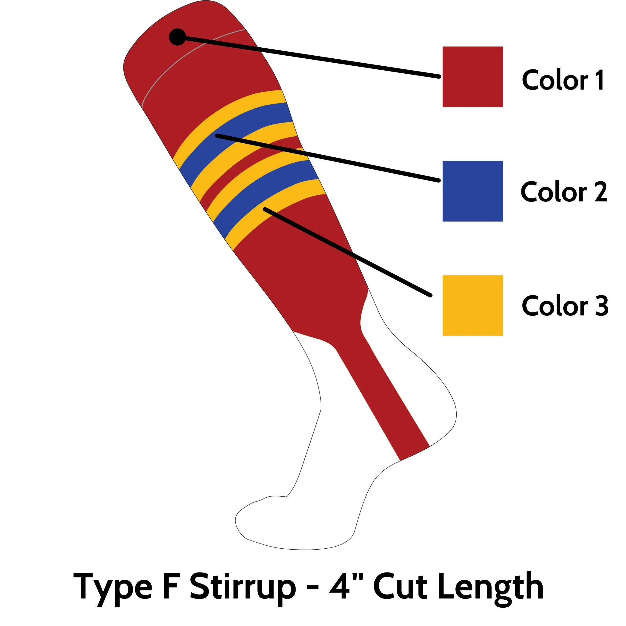 Slugger Custom Stirrup Type F