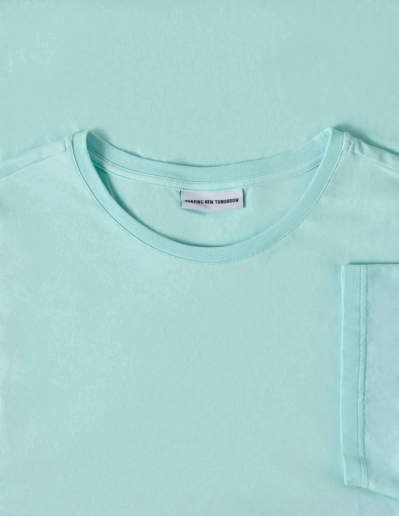 Supima T-shirt Aqua