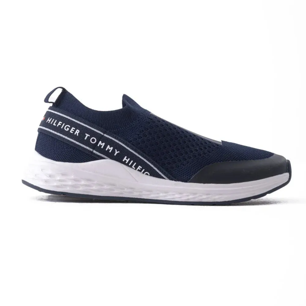 Tommy Hilfiger Low Cut Slip on Sneaker Kids - BLU