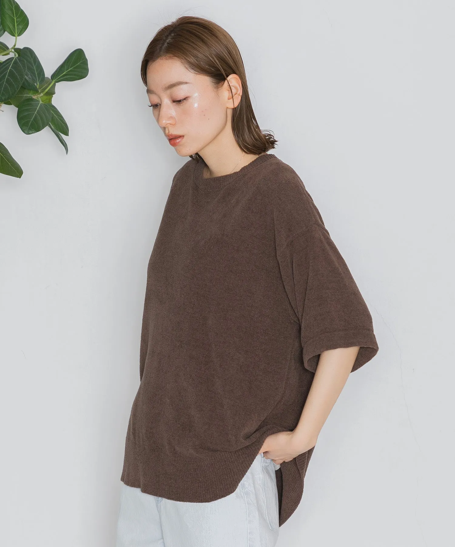 【WOMEN】nestwell WREN - TAIL CUT RELAXED TEE -