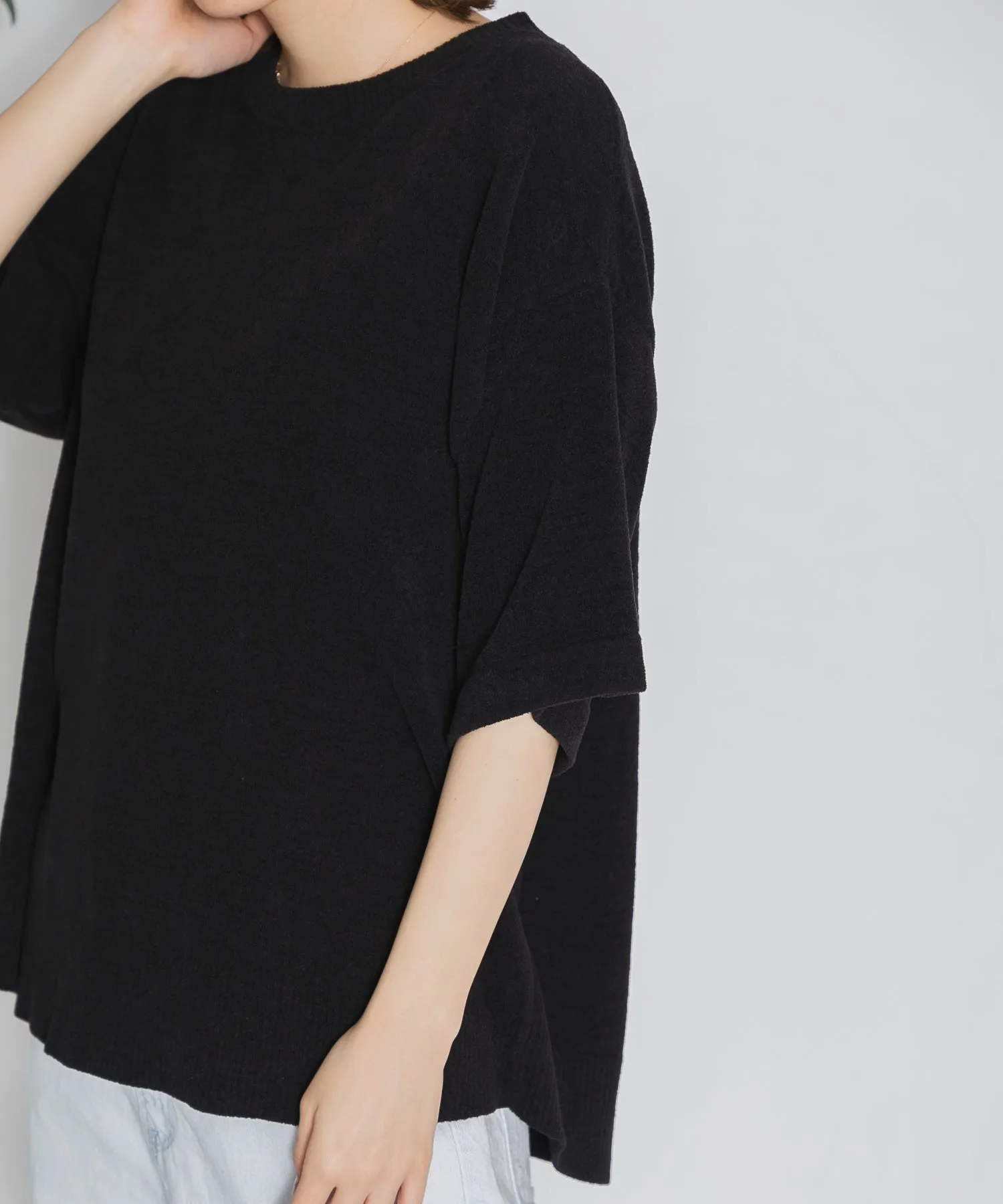 【WOMEN】nestwell WREN - TAIL CUT RELAXED TEE -