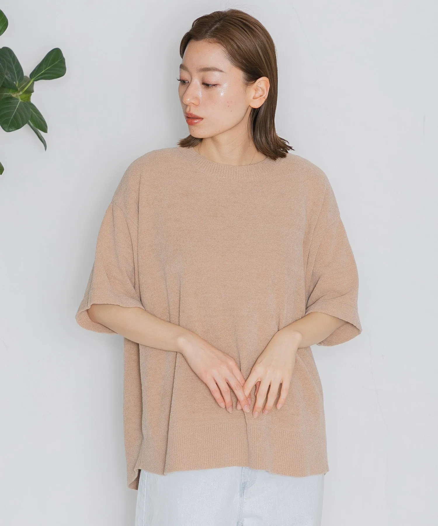 【WOMEN】nestwell WREN - TAIL CUT RELAXED TEE -