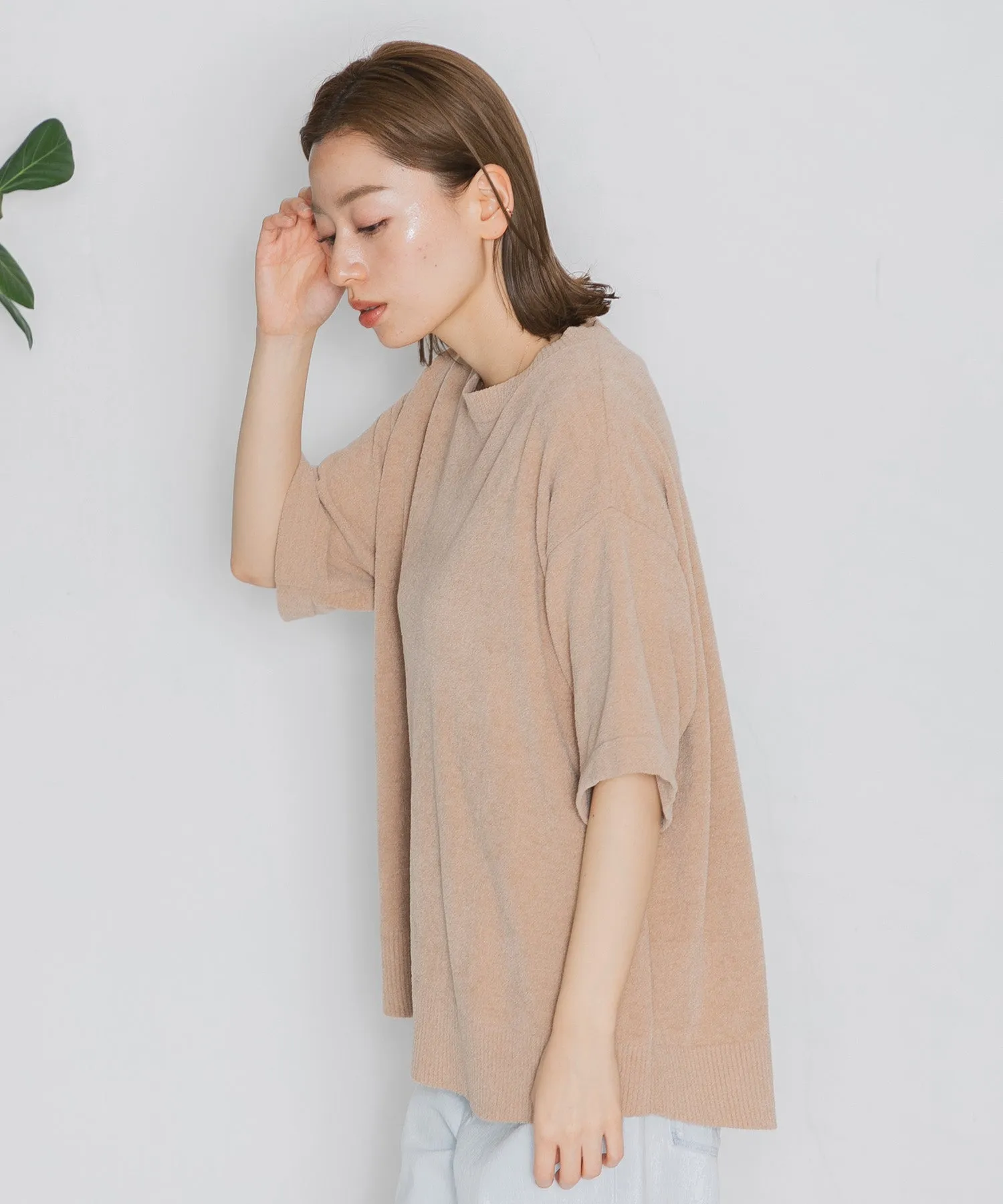 【WOMEN】nestwell WREN - TAIL CUT RELAXED TEE -