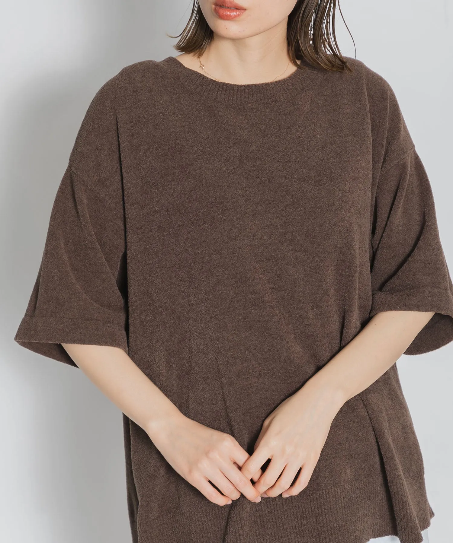 【WOMEN】nestwell WREN - TAIL CUT RELAXED TEE -