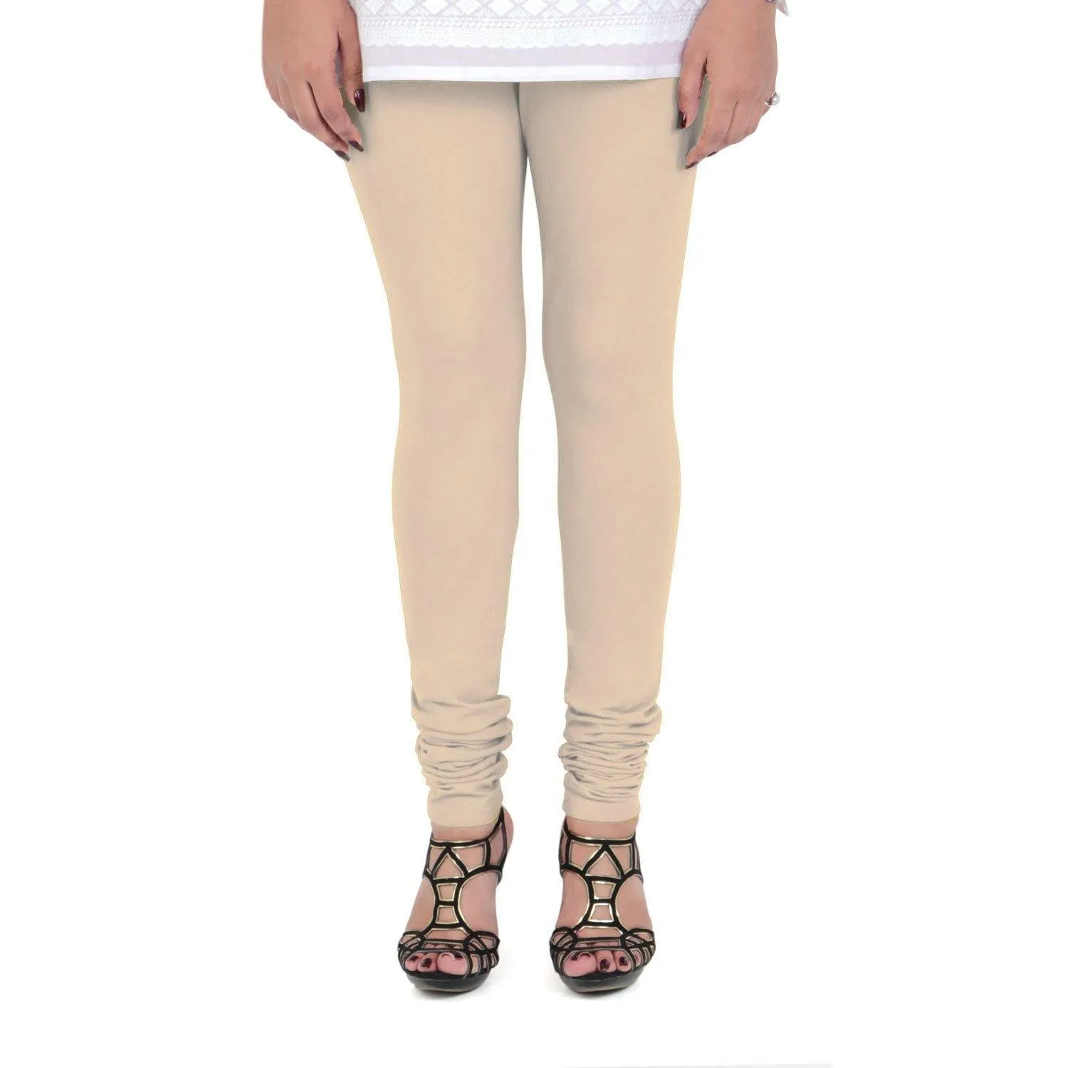 Women's Cotton Churidar leggings (Free Size) - Perfect Skin