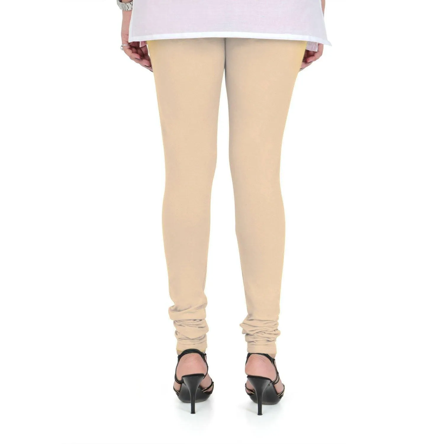 Women's Cotton Churidar leggings (Free Size) - Perfect Skin