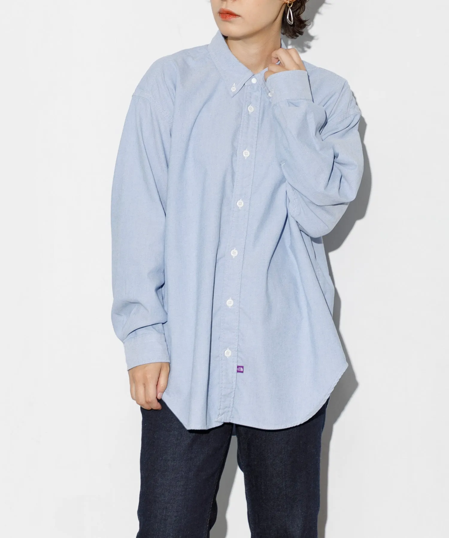 【WOMEN】THE NORTH FACE PURPLE LABEL Button Down Field Shirt