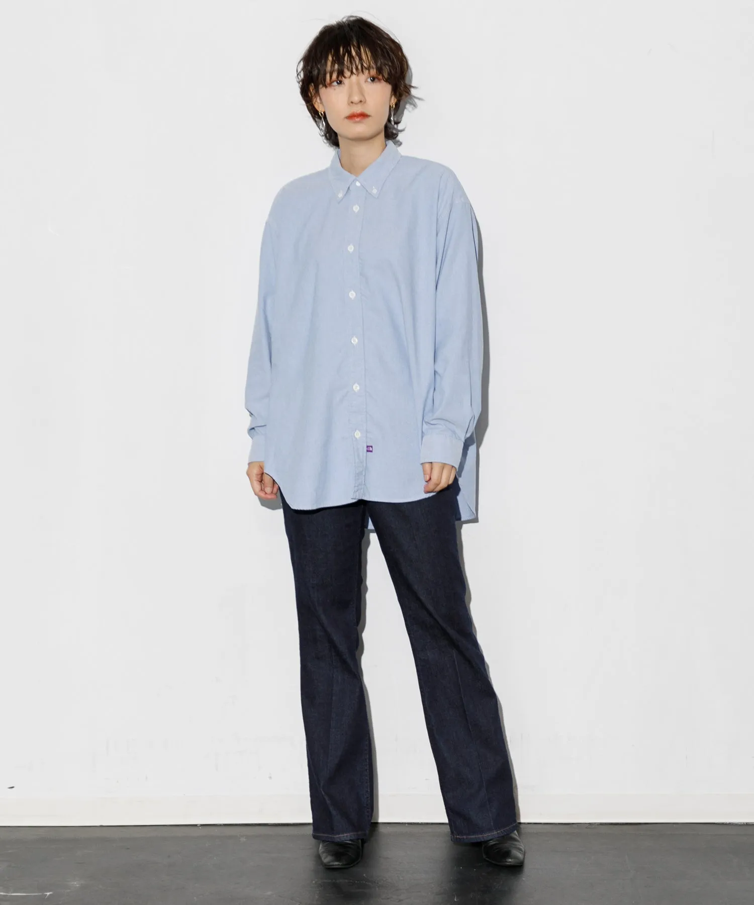 【WOMEN】THE NORTH FACE PURPLE LABEL Button Down Field Shirt