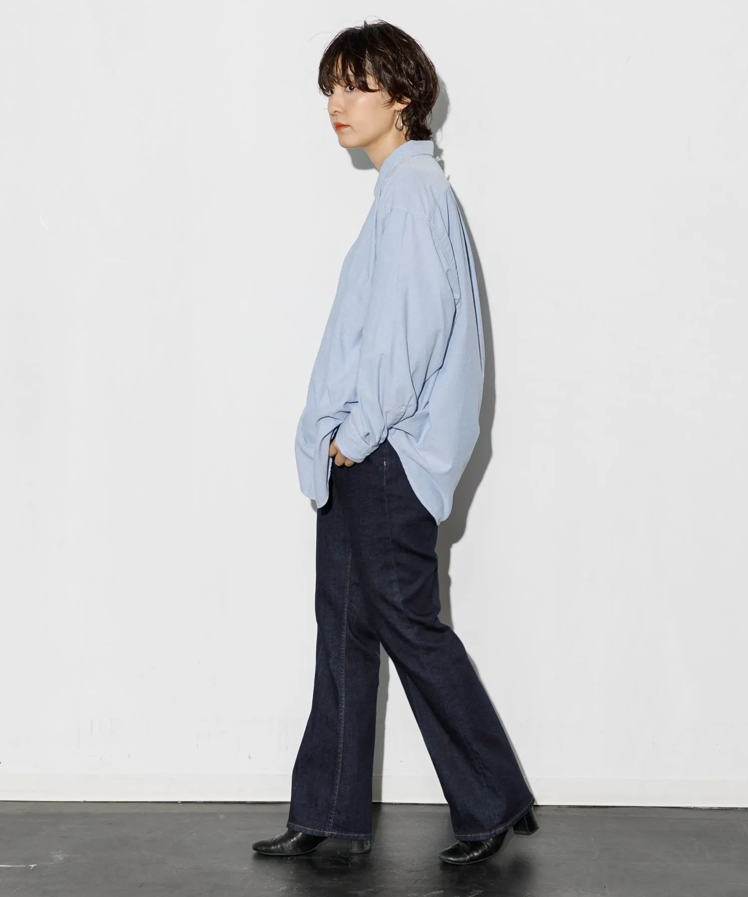 【WOMEN】THE NORTH FACE PURPLE LABEL Button Down Field Shirt